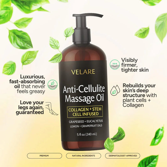 Velare Anti-Cellulite Massage Oil